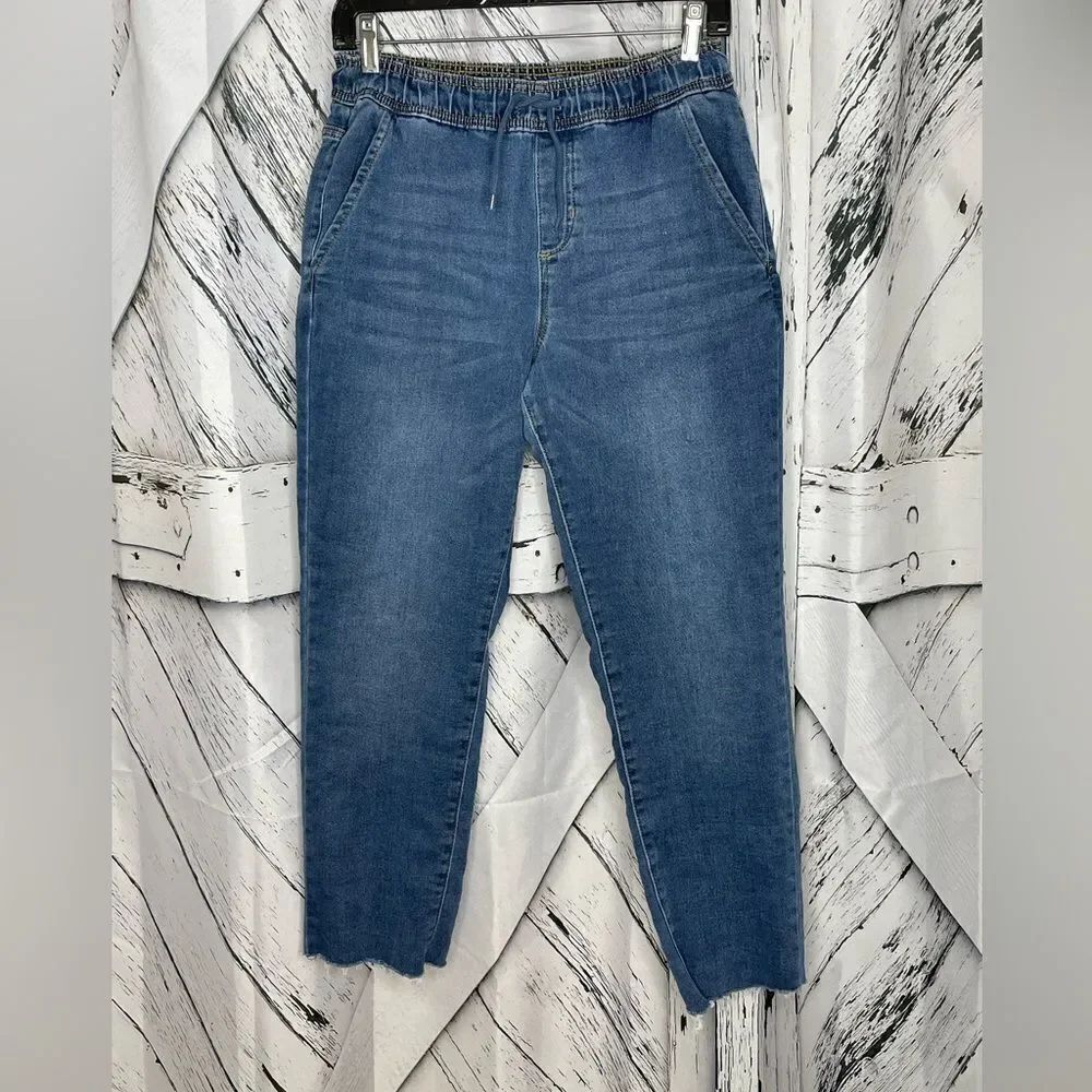 Joe's Jeans Elastic Waistband Pull On Jeans XL